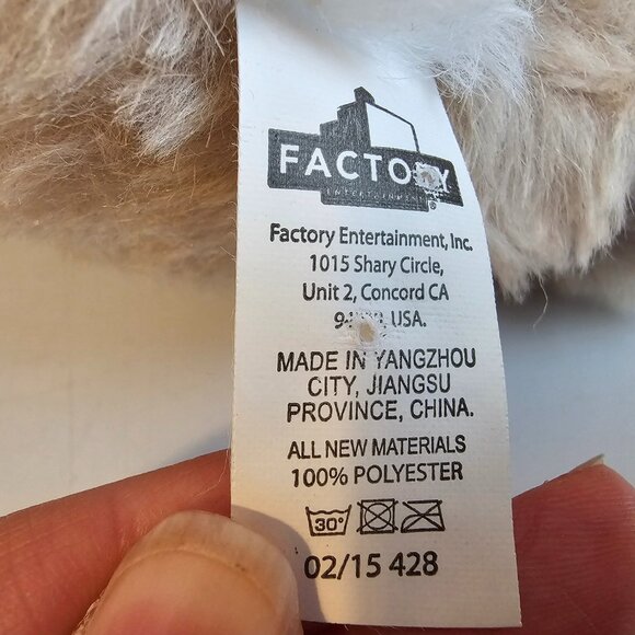 HBO Game Of Thrones Dire Wolf Summer Cub Plush Stuffed Animal Factory 2015 9" - Picture 8 of 8